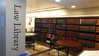 [photo, Law Library, Former Howard County Courthouse, 8360 Court Ave., Ellicott City, Maryland]