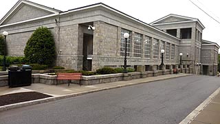 [photo, Former Howard County Courthouse, 8360 Court Ave., Ellicott City, Maryland]