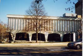 [photo, Council Office Building (north corner), 100 Maryland Ave., Rockville, Maryland]