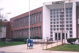 [photo, County Board of Education Building, 14201 School Lane, Upper Marlboro, Maryland]