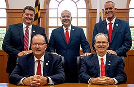 [photo, Board of County Commissioners, Queen Anne's County, Centreville, Maryland]