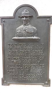 [photo, World War I Memorial, 19 North Main St., Boonsboro, Maryland]