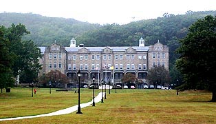 [photo, Bradley Hall, Mount St. Mary's University, Emmitsburg, Maryland]