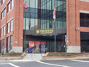 [photo, Police Department, 100 East All Saints St., Frederick, Maryland]