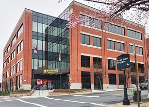 [photo, Police Department, 100 East All Saints St., Frederick, Maryland]
