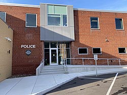 [photo, Police Department, Municipal Center, 37 Broadway, Frostburg, Maryland]