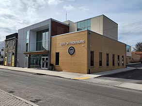 [photo, Municipal Center, 37 Broadway, Frostburg, Maryland]