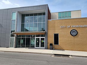 [photo, Municipal Center, 37 Broadway, Frostburg, Maryland]