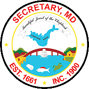 [photo, Town Seal, Secretary, Maryland]