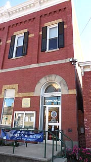 [photo, Town Hall and Library, 106 East Main St., Sharpsburg, Maryland]