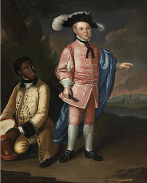 Charles Calvert and Slave