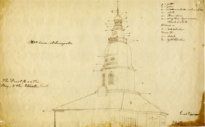 Sketch of the Maryland State House