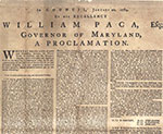Willianm Paca Proclamation
