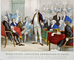 Washington Appointed Commander in Chief