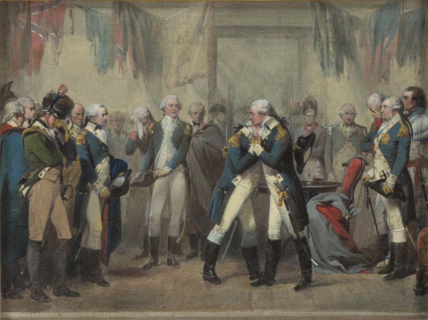 washington's farewell to his officers