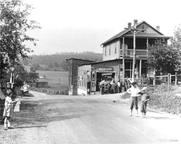 Country store in McHenry, a small town on Deep Creek Lake