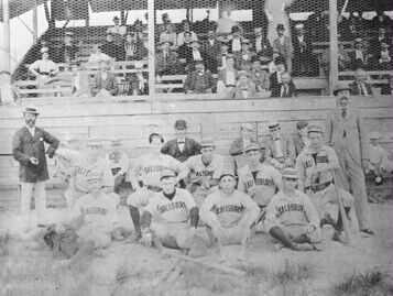 The Salisbury baseball team, 1896