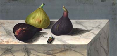 Figs on a Marble Shelf 