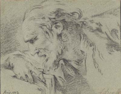 Head of a Man with a Book