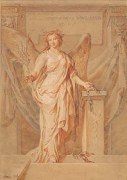 Study for a Memorial to Marchesa Anne Rodaninia 