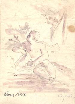 Seated Putti 