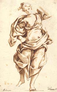 a dancing woman