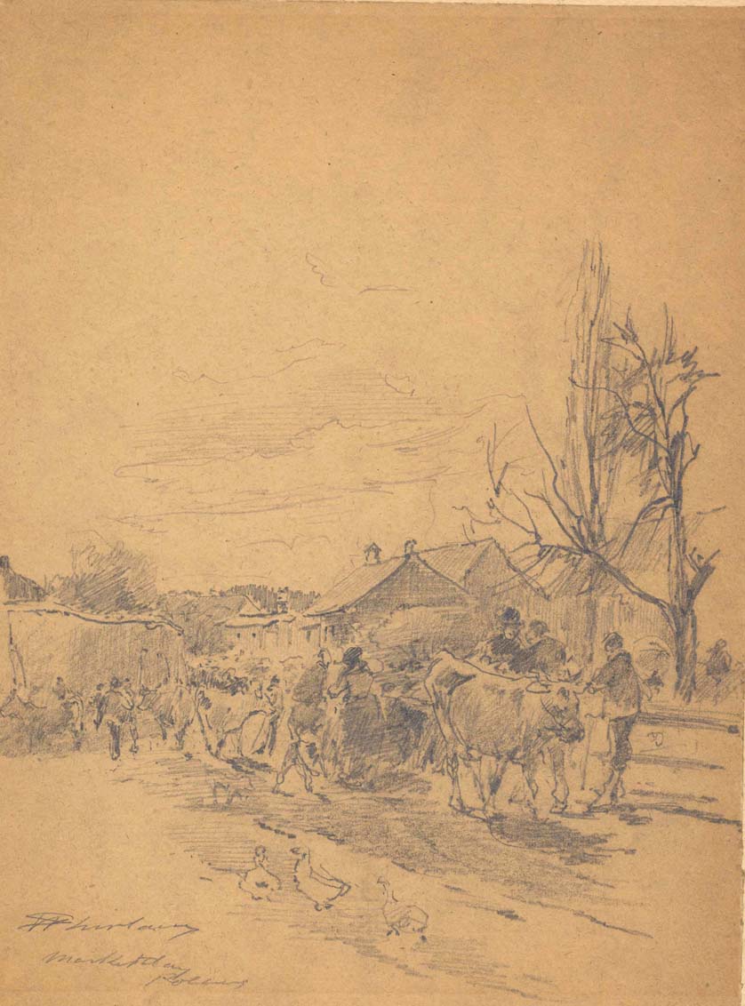 A Market Day, Rolling
