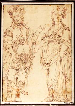 Pair of Standing Figures