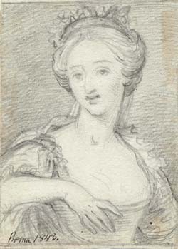 bust of a woman