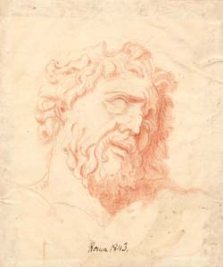 Head of a Bearded Man&nbsp;