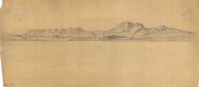Scene in Greece, Landscape with mountains