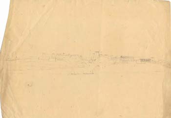 Scene on a River (the Nile?)