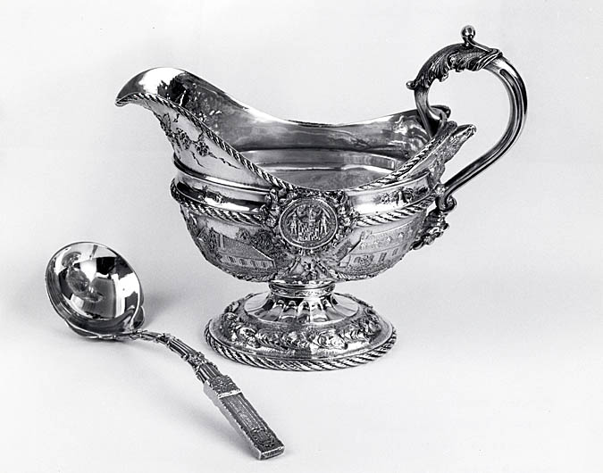Gravy Boat and Ladle, Somerset County 