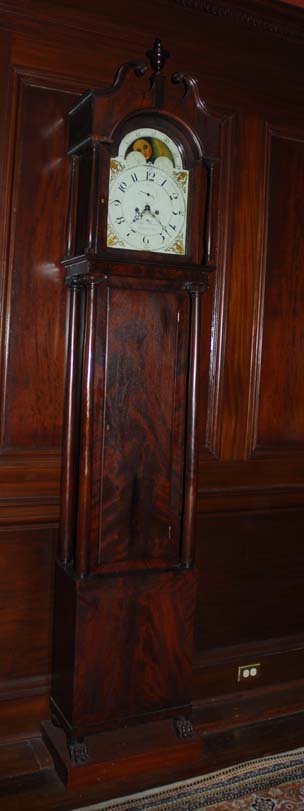 Tall Case Clock, Nathaniel Moore