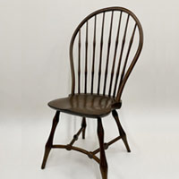 Bow back Windsor side chair (bowed stretcher)