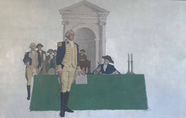 George Washington and the Continental Congress, MSA SC 1545-3501