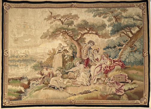 Aubusson "Champetre" Tapestry