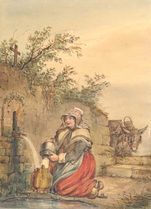 A Woman by a Well 