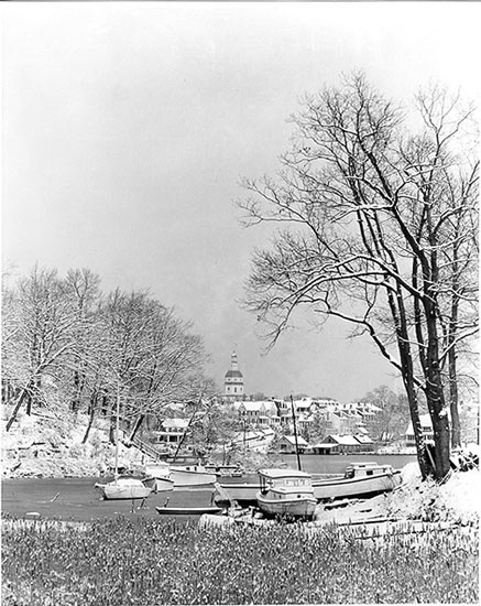 Winter on Spa Creek, 1949