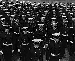 Parade at the Naval Academy.