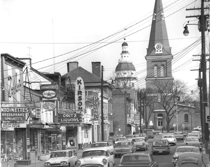 West Street, Annapolis, 1965