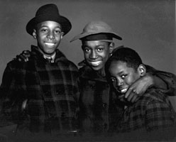 Three African-American boys.