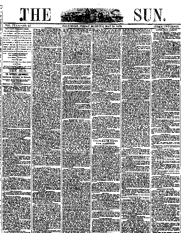 May 20, 1870 Sun