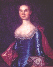 Painting of Ann Jennings Johnson, Maryland Historical Society