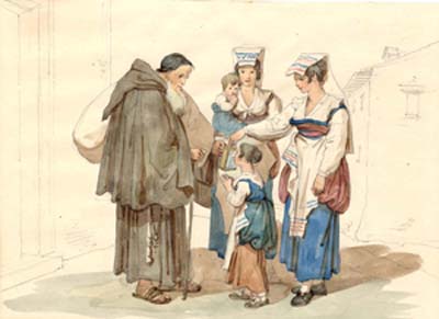 Peasants and a Priest