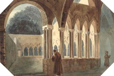 Friars in a Cloister