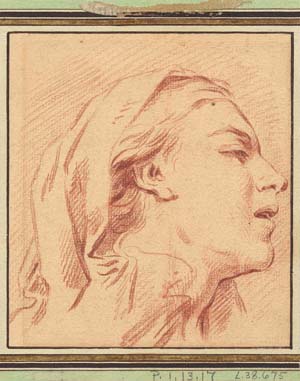 Head of a Woman in Mourning