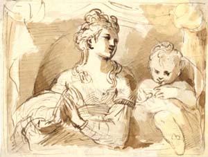 A Woman with a Baby 