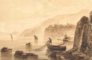 Fisherman on the Neapolitan Coast 