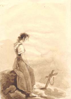A Girl by a Grave